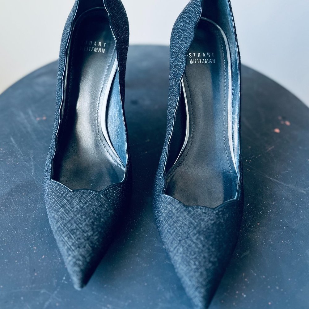 Designer Black Evening Pump
